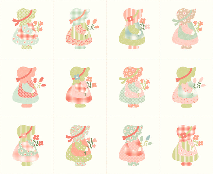 Sunbonnet Panel 531770 11 Porcelain