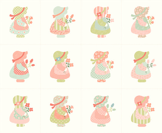 Sunbonnet Panel 531770 11 Porcelain