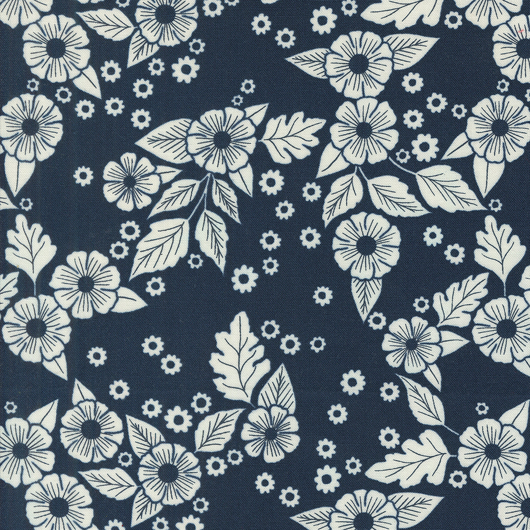 Field of Flowers 53313-19 Navy