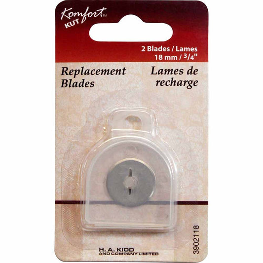 Komfort Kut 18mm Replacement Blades