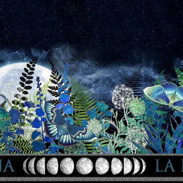La Luna 3LL 1M Blue/Silver Border