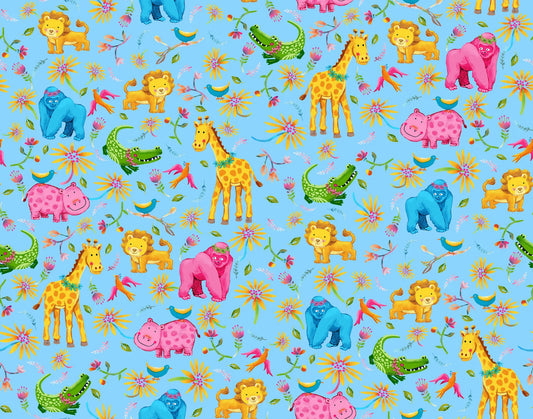 Fun Flannel Jungle 6291