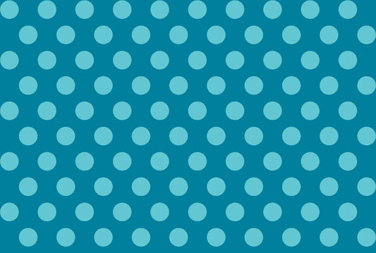Fun Flannel Aqua Dots 6354