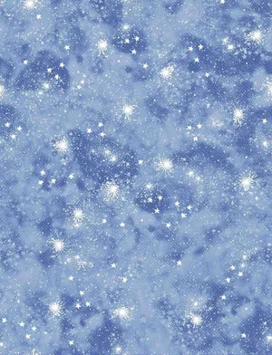 Fun Flannel 8011 Blue Stars