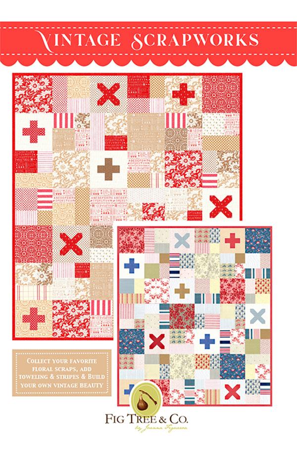 Vintage Scrapworks Quilt Kit