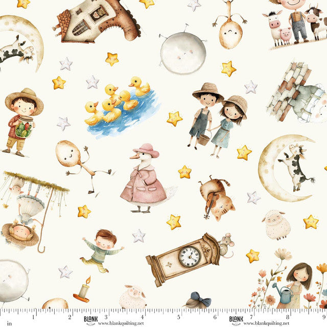 Nursery Rhyme Time 4844 41 Ivory