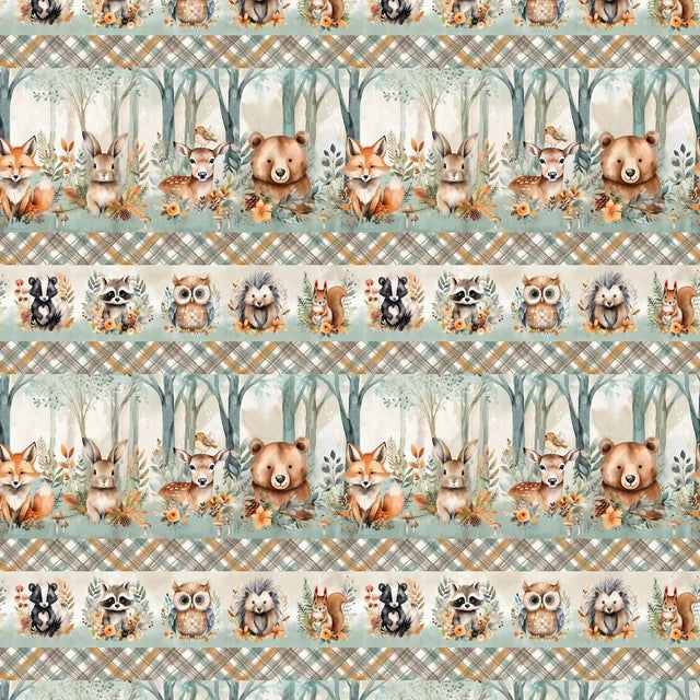 Wild and Free 4934 39 Border Stripe