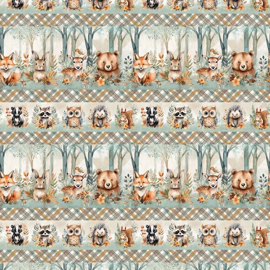 Wild and Free 4934 39 Border Stripe