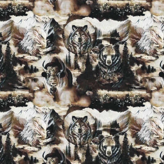 Strokes of the Wild 55230701-01 Wilderness Collage