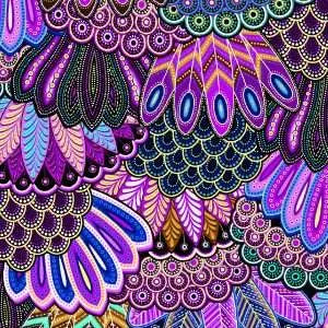 Sahul Land Feathers OA596981 Purple