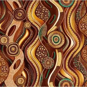 Sahul Land Stripes Gold OA597013