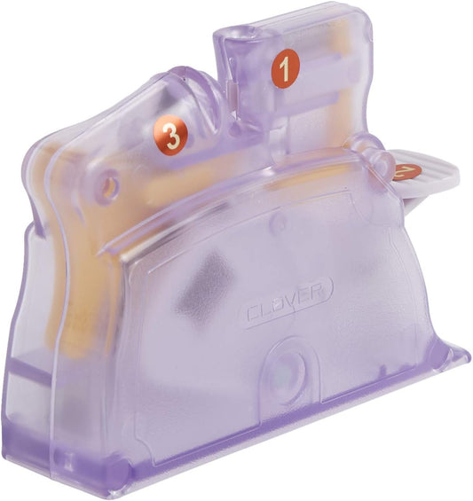Clover Quick Desk Needle Threader Purple