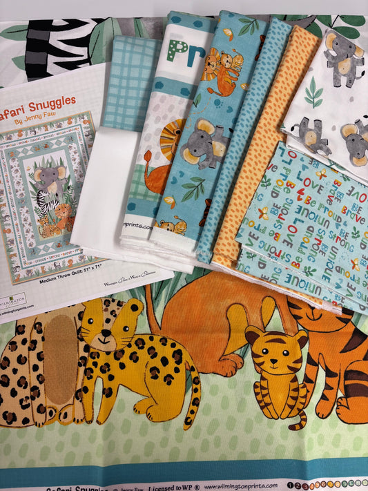 Safari Snuggles Quilt Kit