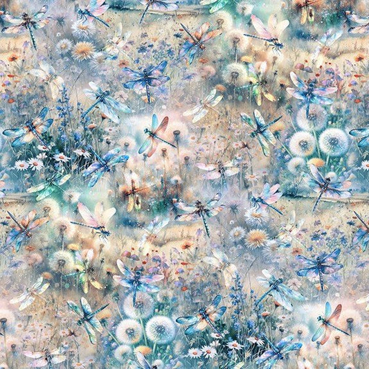 Wings Over Wildflowers 25701 7 Dusty blue