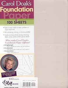 Carol Doaks Foundation Paper