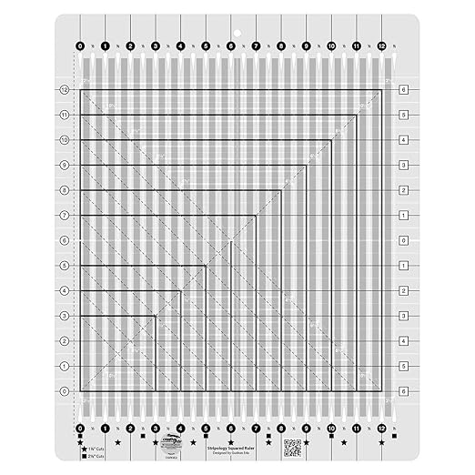 Stripy Ruler Stripology Squared Ruler – Mama Bears Quilt Shoppe