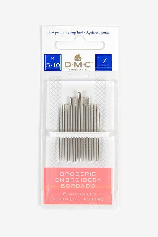 DMC Embroidery Needles 5-10