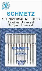 Schmetz Universal 80/12 Needles 10 pce