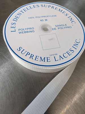 PolyPro Webbing White 729-001