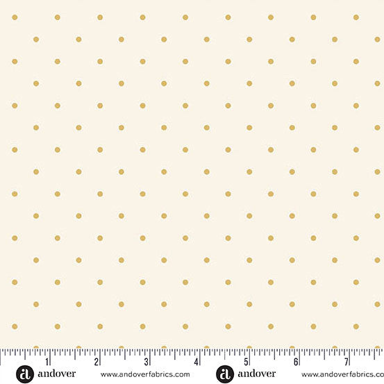 Snow Flurry A 10305 LG Dotty Gold
