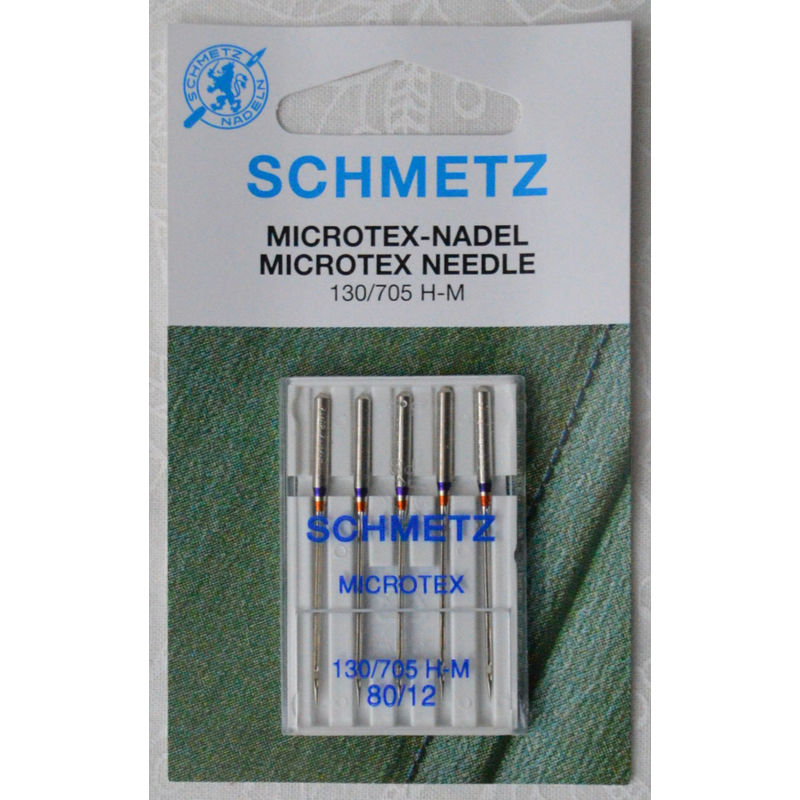Schmetz Microtex (Sharp) Needles 80/12