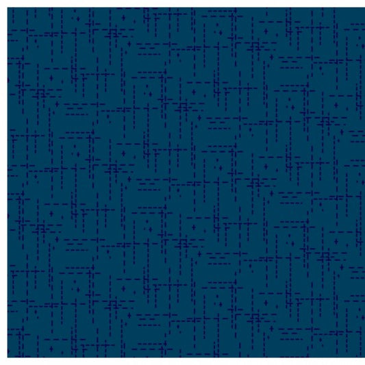 Stitched Navy 80580