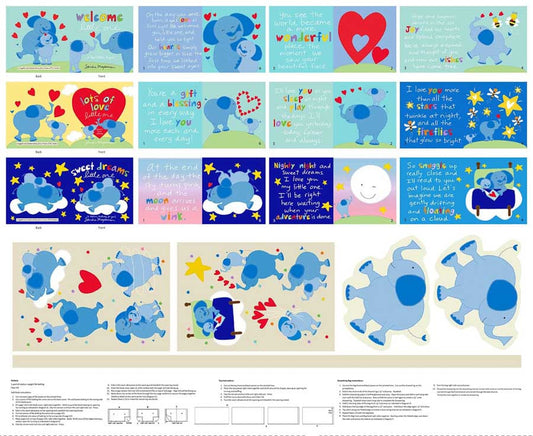 Huggable Lovable Book Panel 8837BP 01