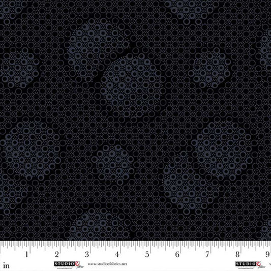 Dark Shadows 8903 99 Black Double Dots