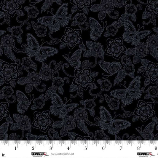 Dark Shadows 8911 99 Black Butterflies