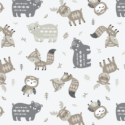 Woodland Wonder 89230208 04 Offwhite Woodland Friends