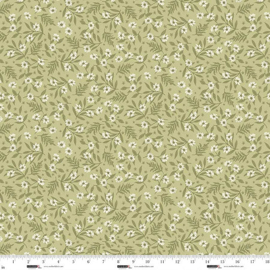 Layla 9011 61 Dusty Green Daisy
