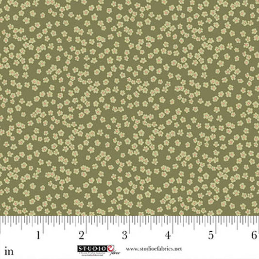 Layla 9013 69 Dark Artichoke Ditsie
