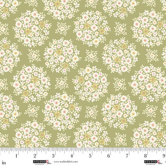 Layla 9014 62 Sage Floral Bouquet