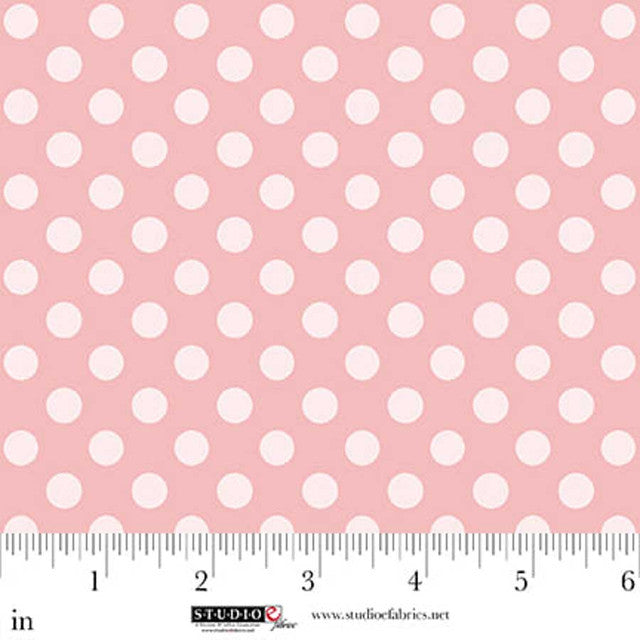 Layla 9015 29 Rose Polka dot