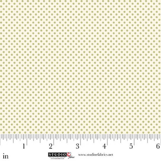 Layla 9016 01 Swiss Dot Warm White