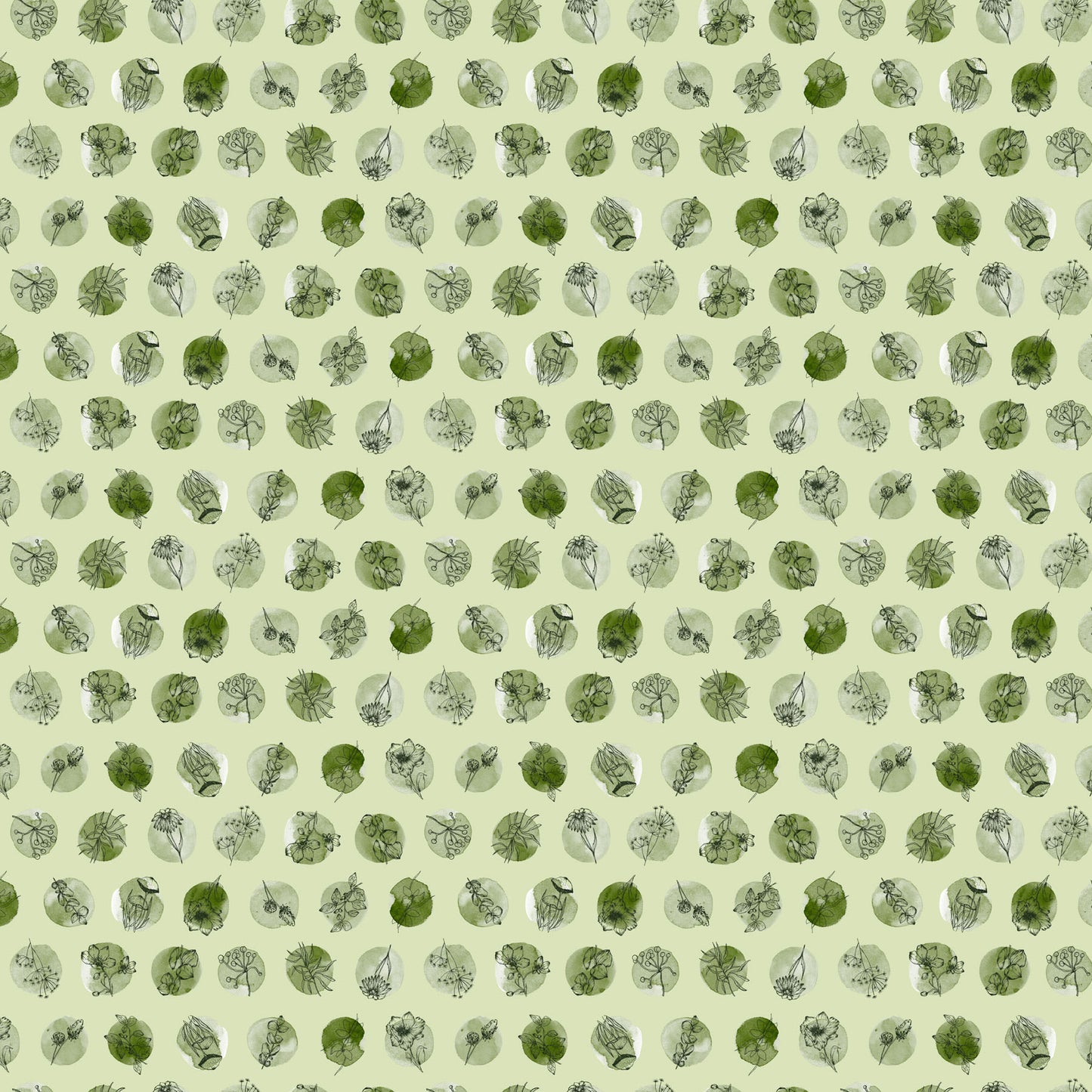 Blooming Memories 90959-70 Green