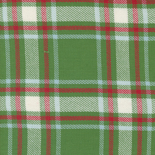 Toweling 5920-308 green plaid