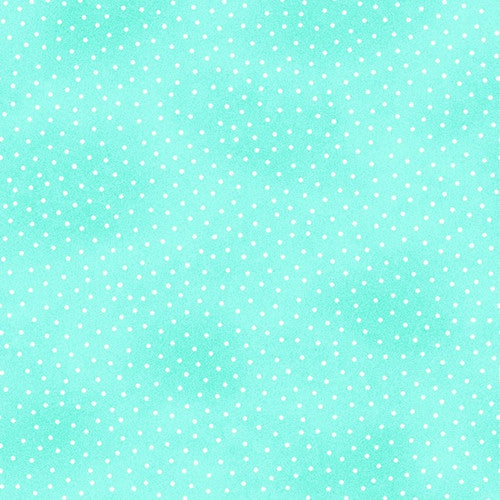 Comfy Prints 9527 11 teal dots