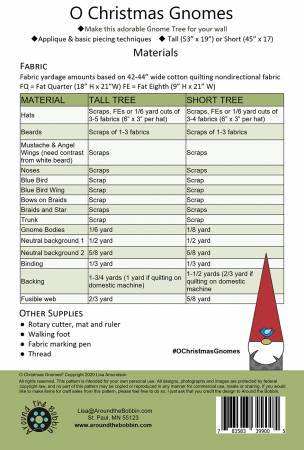 O Christmas Gnomes Pattern