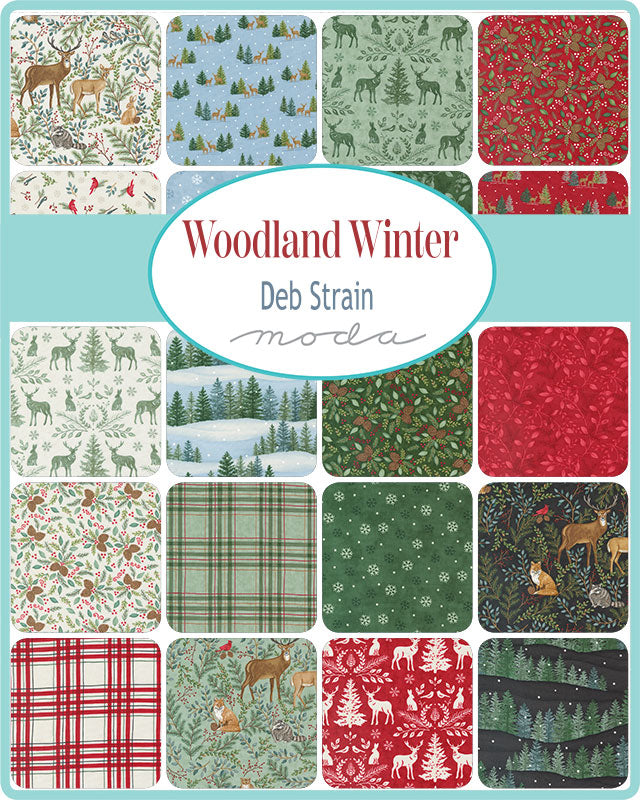 Woodland Winter PP56090 Charm Pack