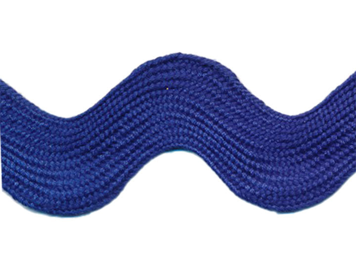 JUMBO Ric Rac 1.5" Blue BP/ 054 350
