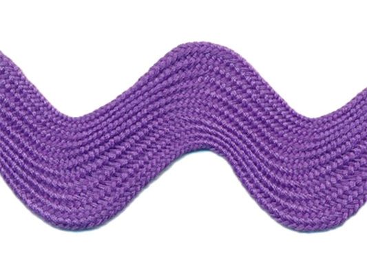 JUMBO Ric Rac 1.5" Purple BP/ 054 465