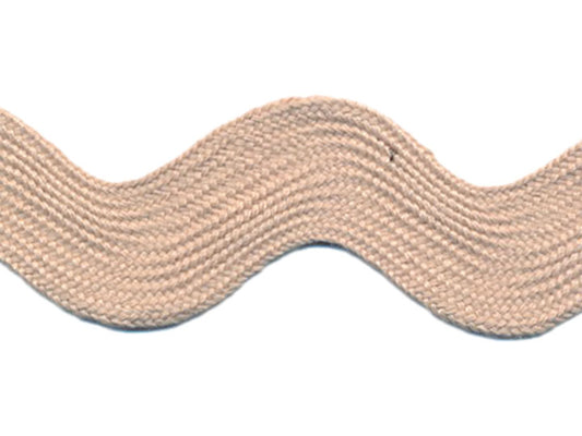 3 METER CUT JUMBO Ric Rac 1.5" Ivory Beige  BP/ 810