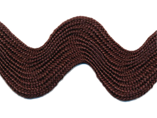 JUMBO Ric Rac 1.5" Brown  BP/ 054 850