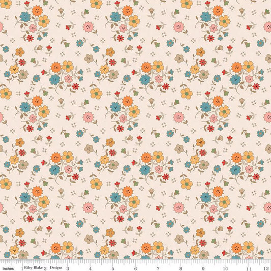 Autumn Floral C14650 Latte