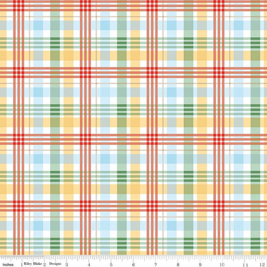 Winnie the Pooh Plaid C17005 Multi