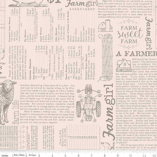 1 METER CUT Farmers Daughter C17190 Rustic