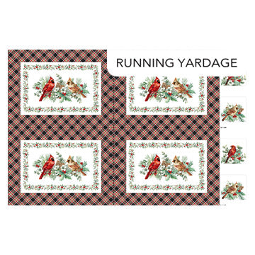 Home For Christmas Placemat Panel C28921-10