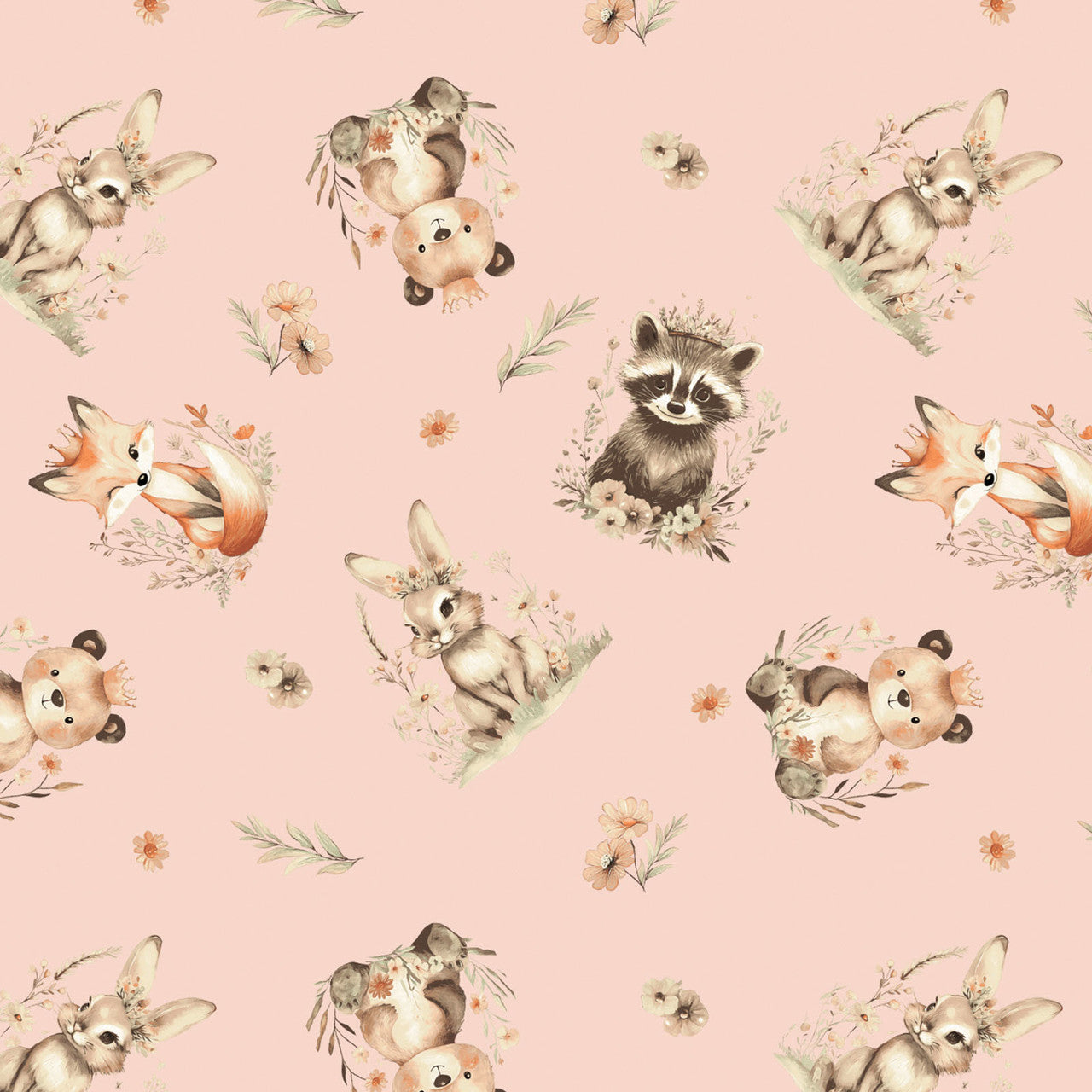 Sagebrush Babies Flannel 55250201B 03 Pink