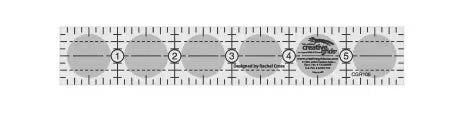 Creative Grids 1" x 6" ruler